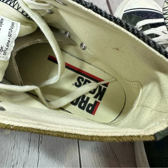 pro keds mens 6.5 royal high top sneaker patchwork lace up UNISEX - Picture 8 of 8